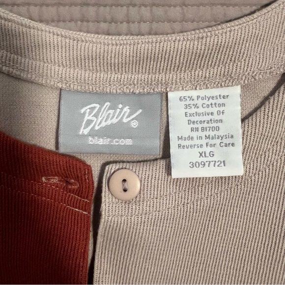 Blair Colorful Button up Sweater Cats and Pawprints - Picture 2 of 6